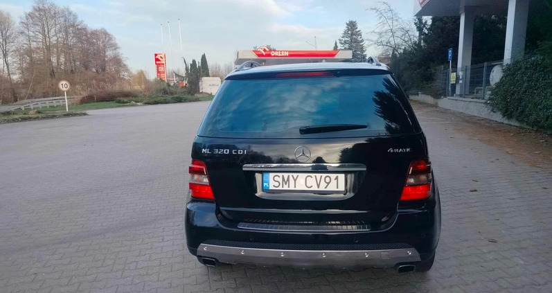 Mercedes-Benz ML cena 31900 przebieg: 240000, rok produkcji 2007 z Koziegłowy małe 92